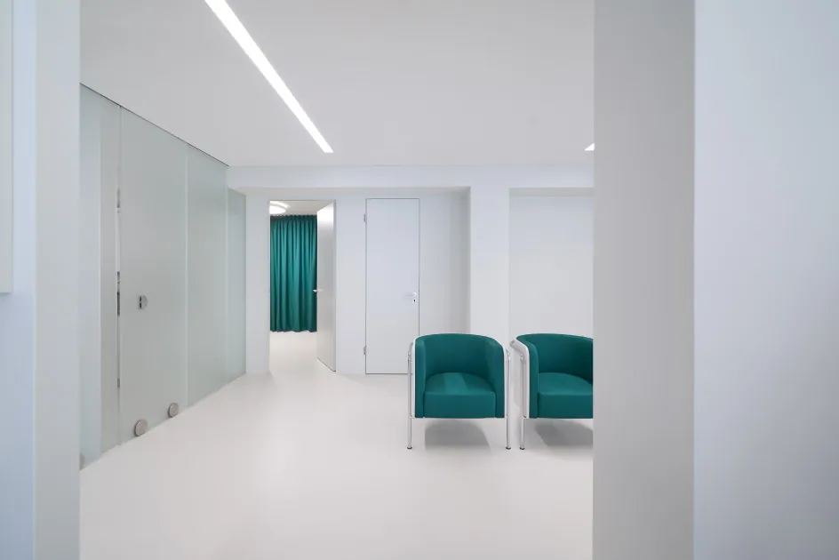 Eingang der Praxis für Neurologische Gesundheit